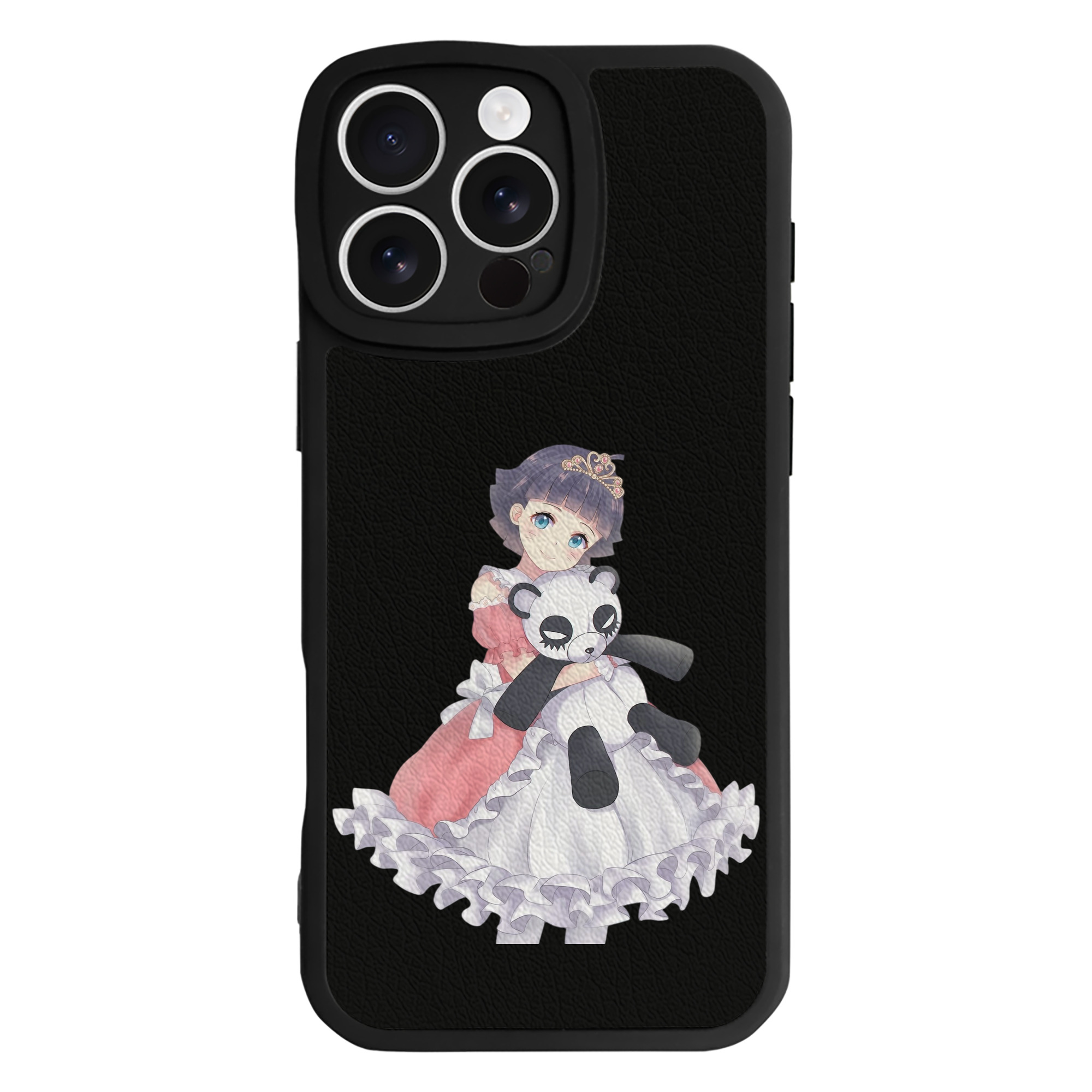 （画像用） NARUTO -ナルト- うずまき ヒマワリ Uzumaki Himawari 【iPhone 16シリーズ対応】シリコンスマホケース（レザー調） 材質：シリコン
